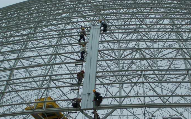 北安网架装配好以后应当留神哪八项验收事件