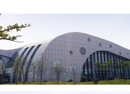 北安会议中心外景网架工程
